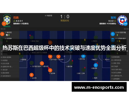 热苏斯在巴西超级杯中的技术突破与速度优势全面分析